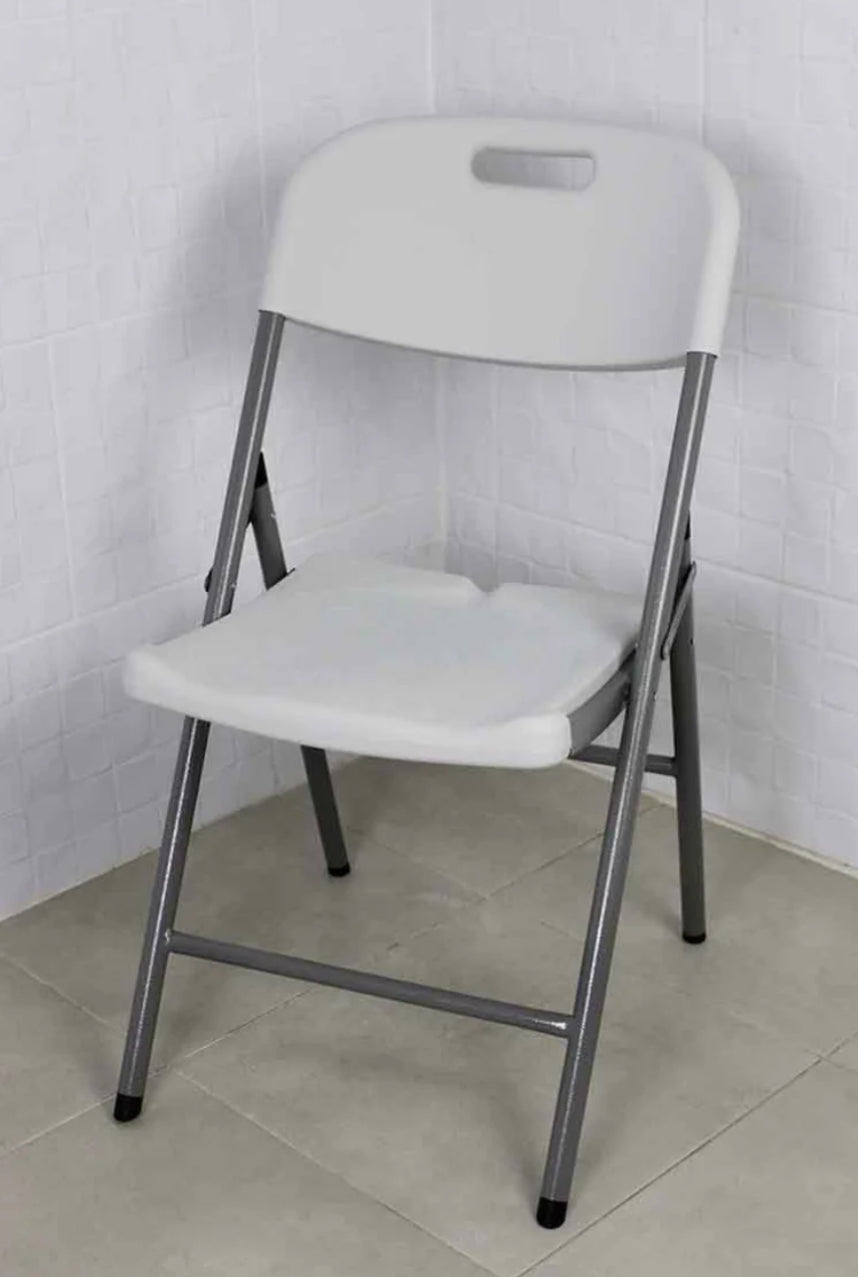 Silla Plegable Blanca